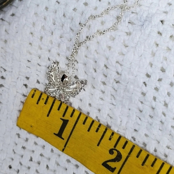 Butterfly Earrings and Necklace Set NWT - Picture 7 of 9